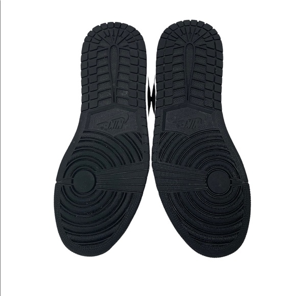 Nike Air Jordan 1 Retro Mid Black Dark Concord 554724-019 Hi-Top Shoes Size 9 - Picture 10 of 12